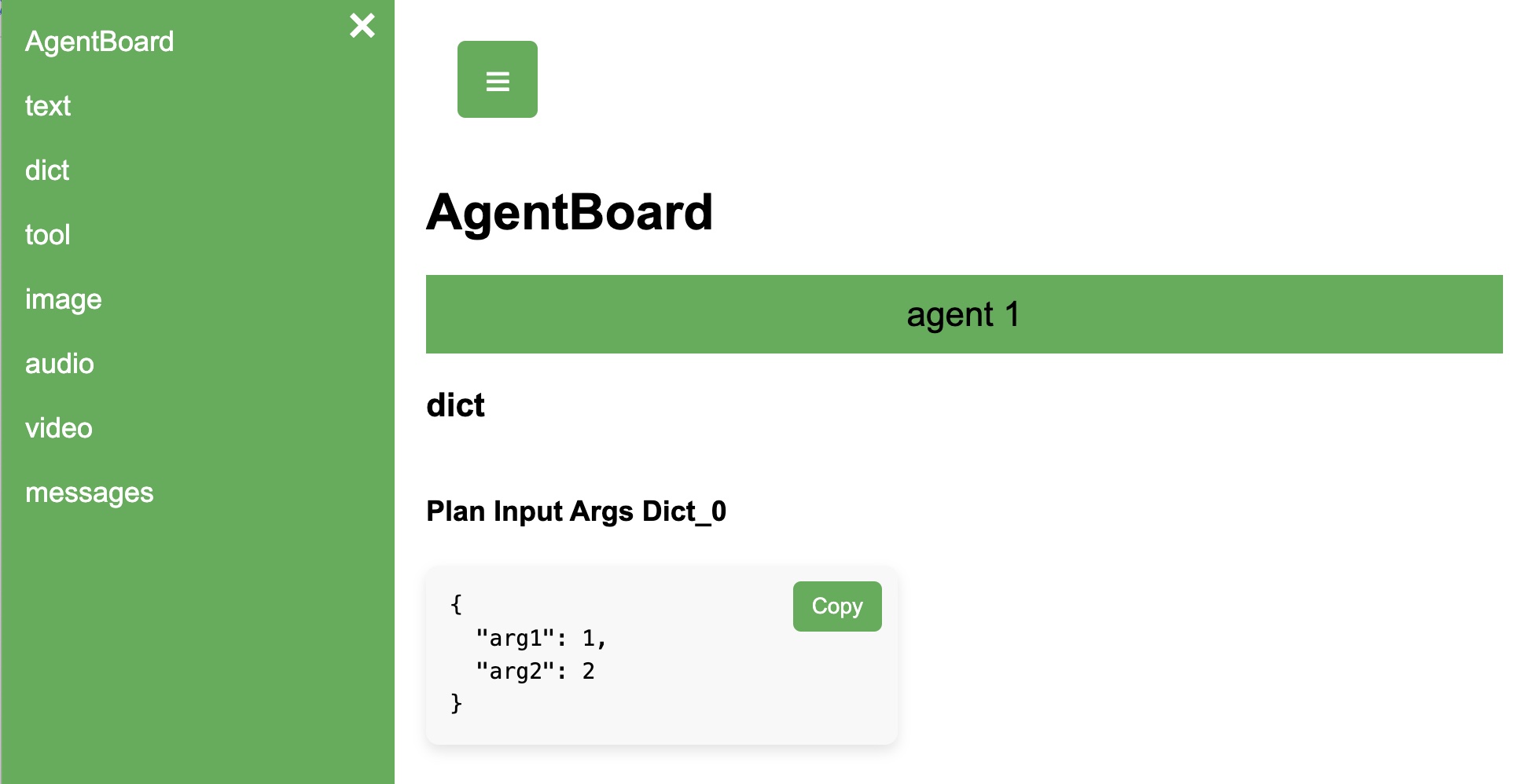 DeepNLP agentboard AI Agent Tool Usage Display